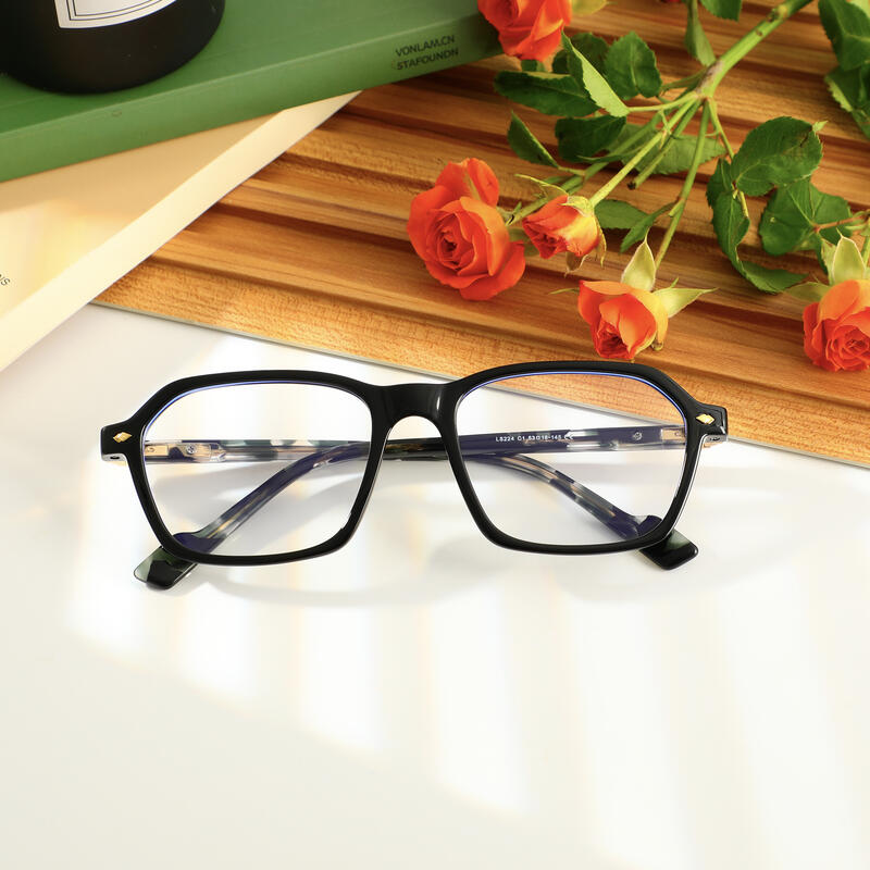 Occhiali da Vista Gresham Rettangolare Nero 