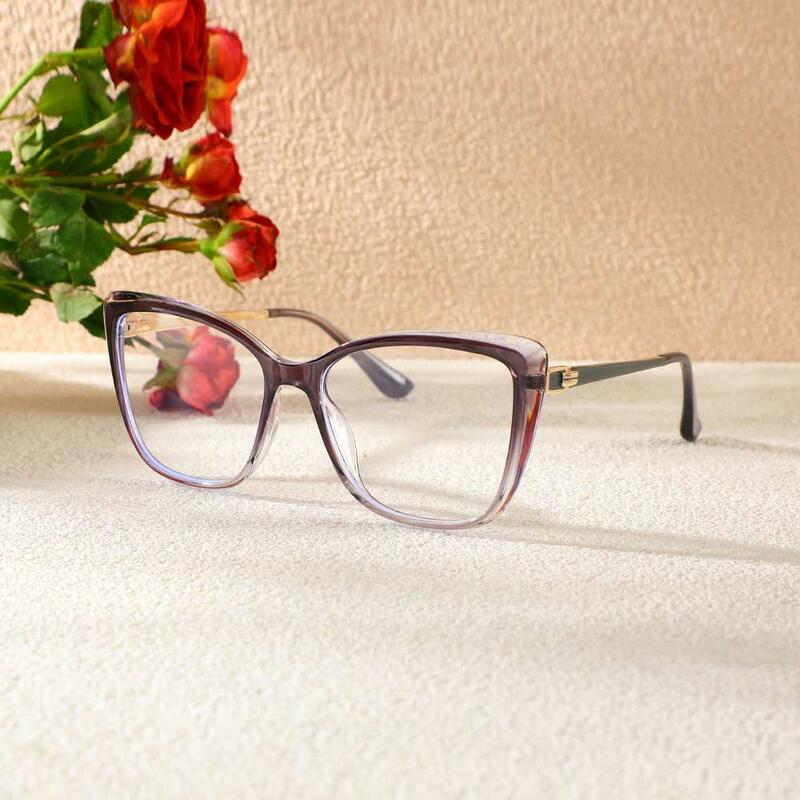 Occhiali da Vista Forster Cat Eye Grigio 