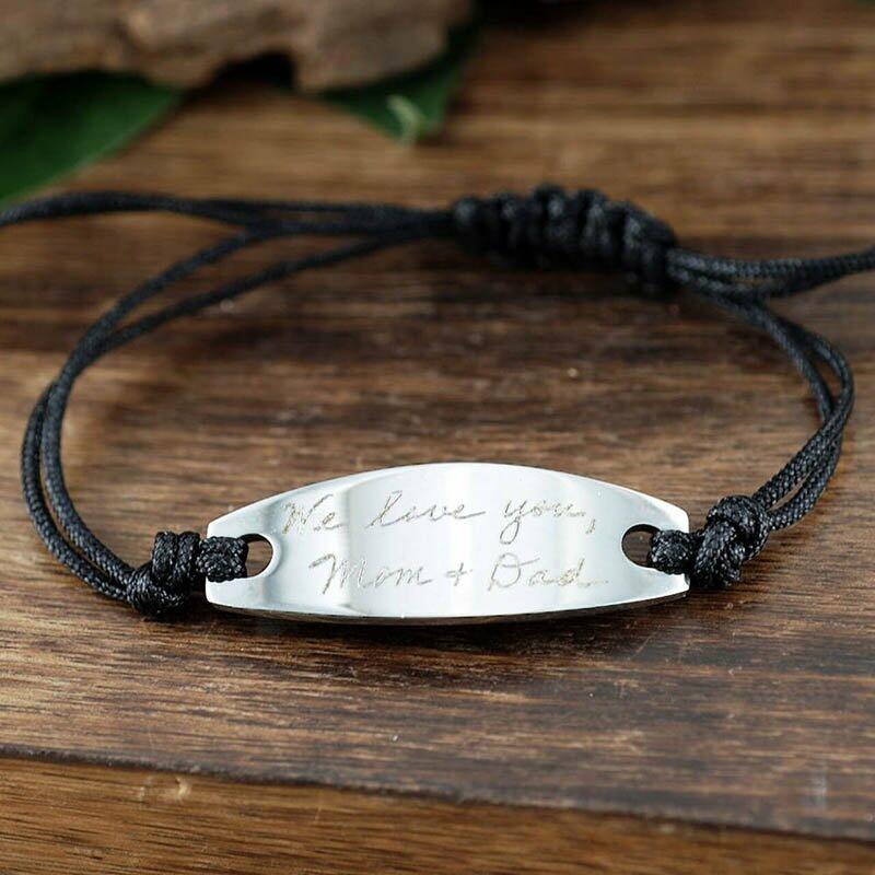 Personalized Handwriting Bracelet Family Gift