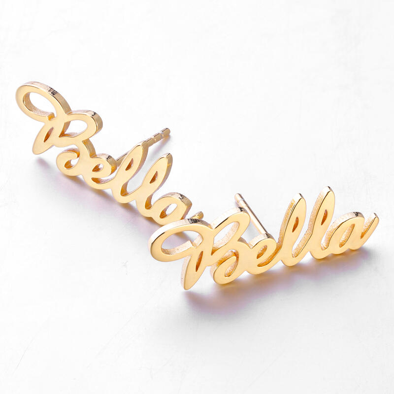 Aretes con Nombre Personalizado "ámate A Tí Mismo"