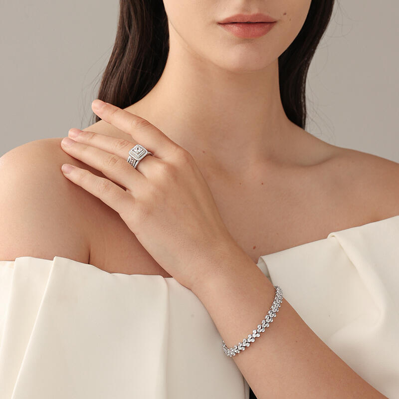 Jeulia Classic Shining Bracelet