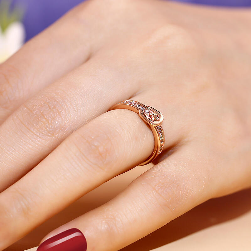 Jeulia "Unending Love" bälteformat sterlingsilver damband