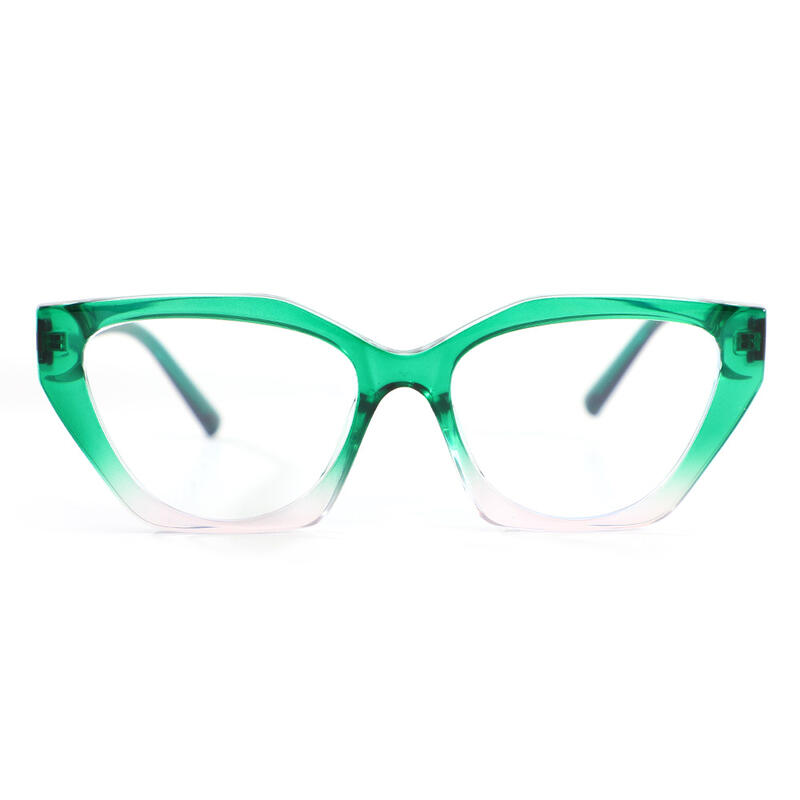 Nathaniei Cat Eye Grüne Brille