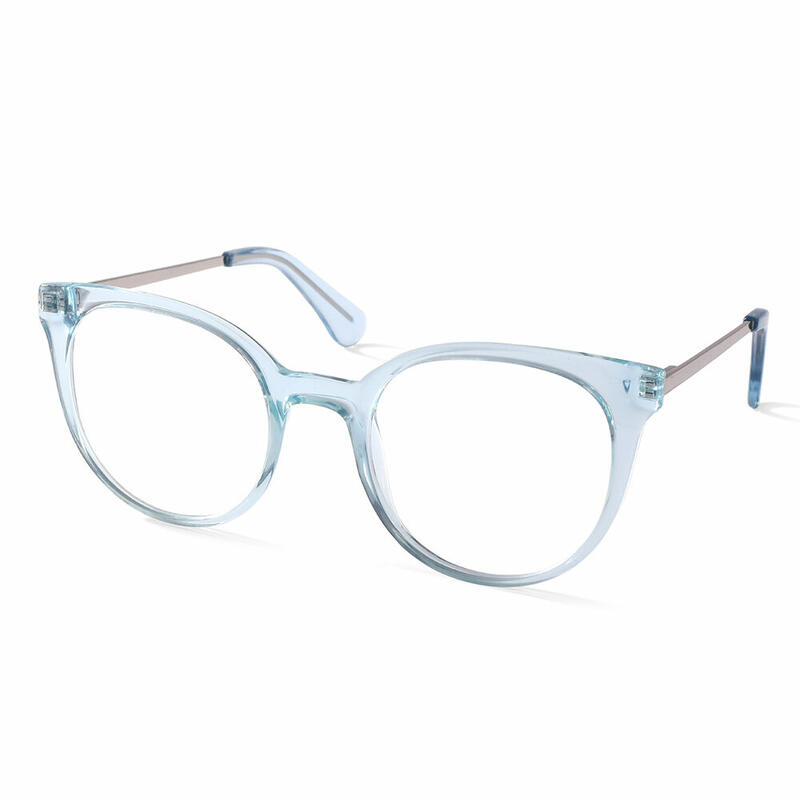 Sammy Round Blue Glasses