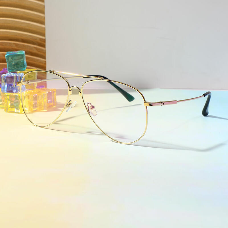 Samson Aviator Gold Glasses