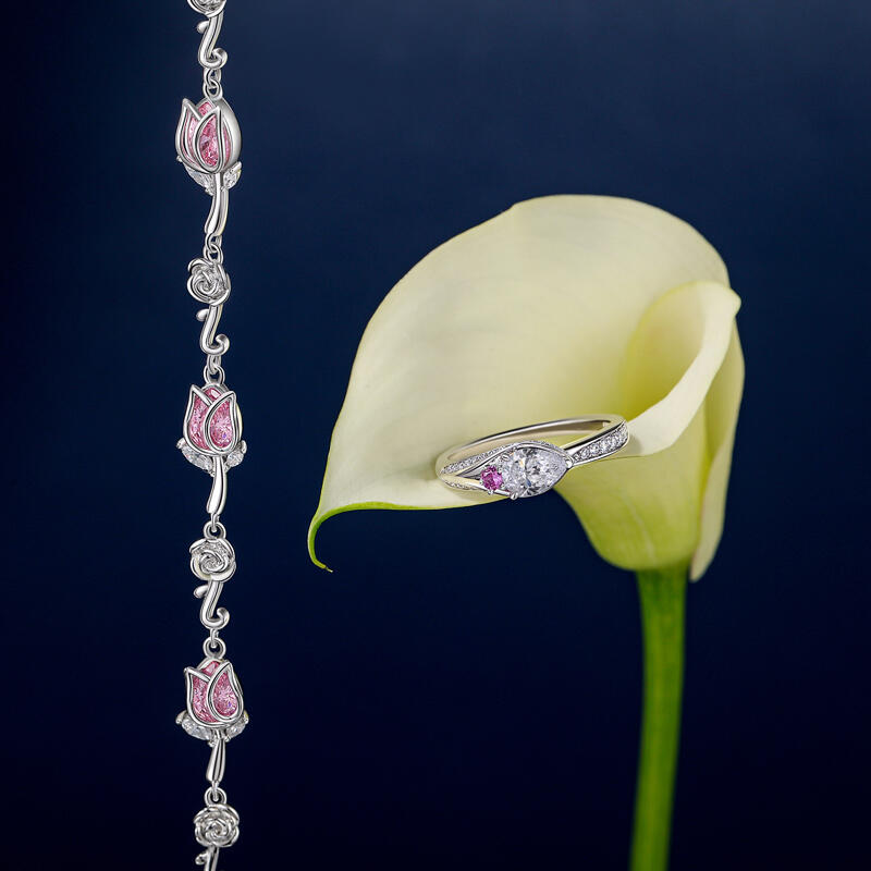 Jeulia シンプル カサブランカ カスタム 誕生石 リング