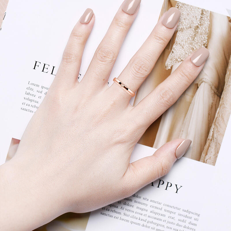 "Innocence of Forever" Classic Wedding Band