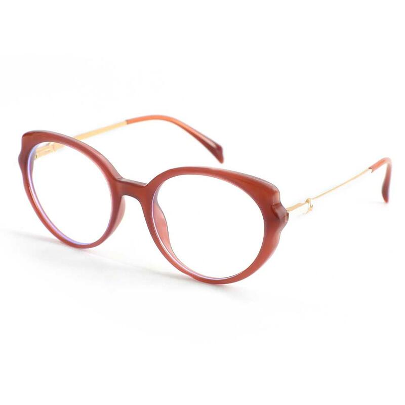 Occhiali da Vista Sapir Cat Eye Marrone 