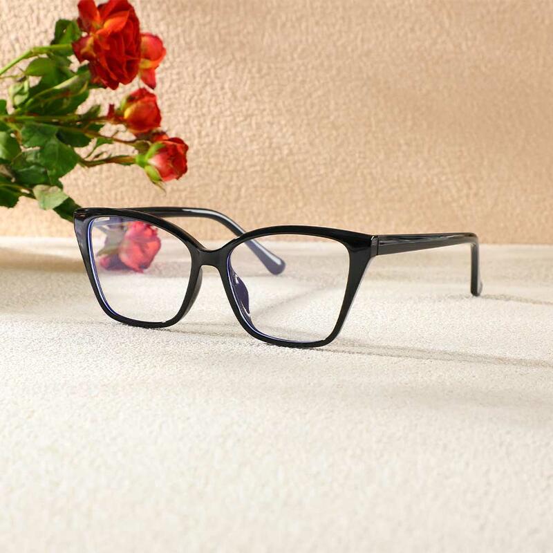 Gill Cat Eye Schwarze Brille