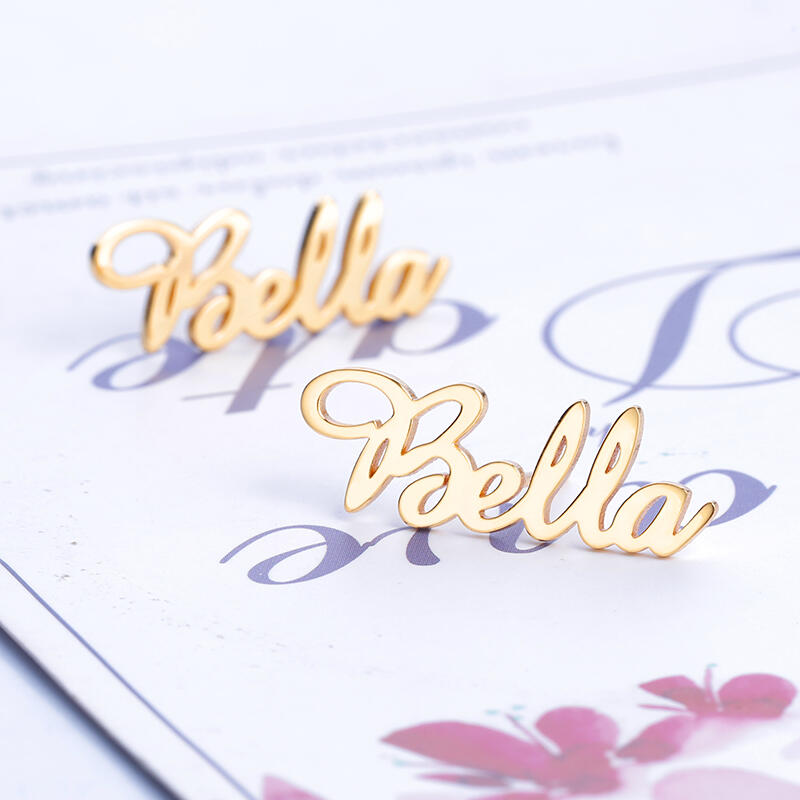 Aretes con Nombre Personalizado "ámate A Tí Mismo"