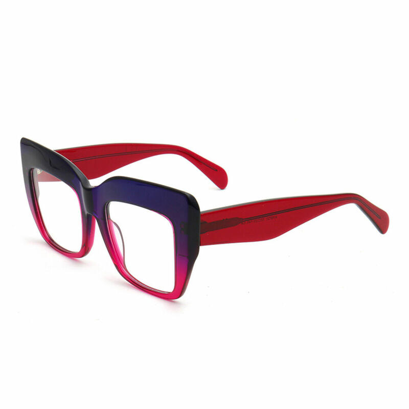 Hamilt Cat Eye Purple Glasses