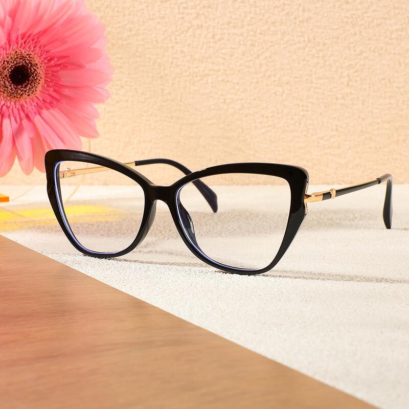 Blake Cat Eye Schwarze Brille