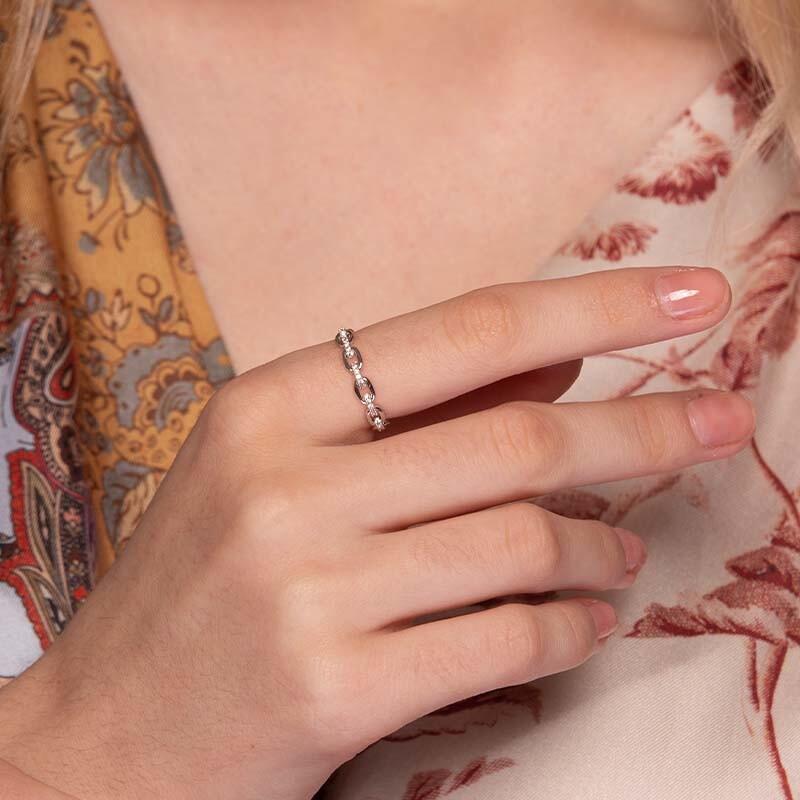 "Love Is Forever" Classic Wedding Ring