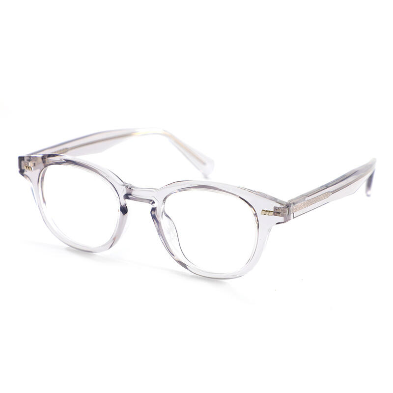 Daisy Runde Graue Brille
