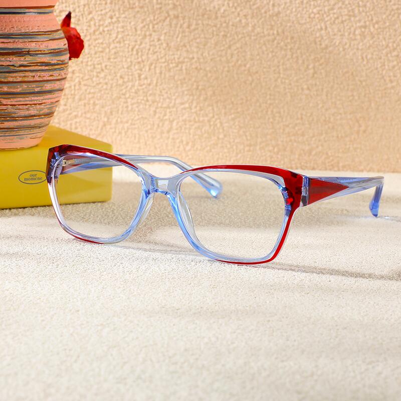 Lunettes de Vue Tracy Cat Eye Bleu 