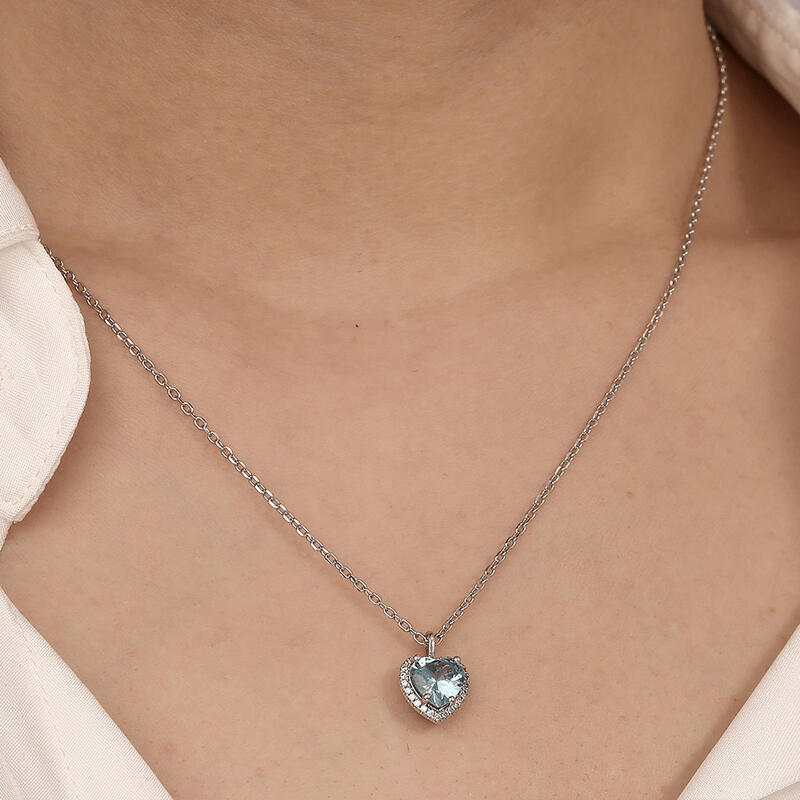 "Das Geheimnis meines Herzens" Halo Halskette