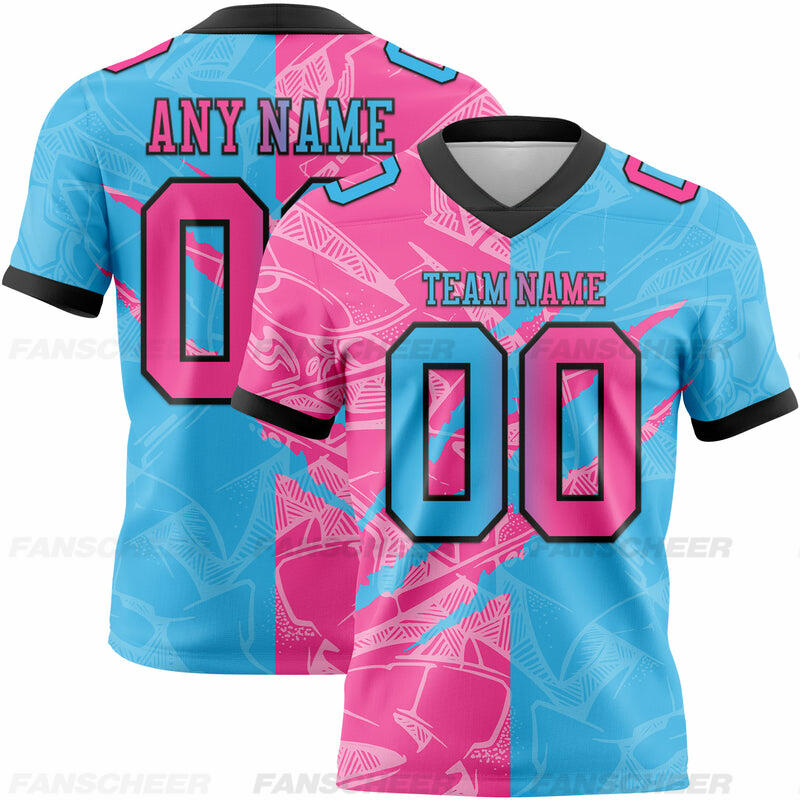Scratch Football Kit Youth Interactive Football Jerseys Fun Scratch Gradient & Vibrant ...