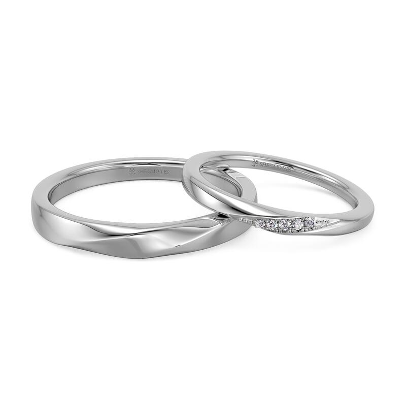 "The Day Time Stood Still" Men's Wedding Band