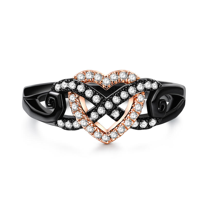 Jeulia Bague Amour sans fin Cœur Infini Argent Sterling