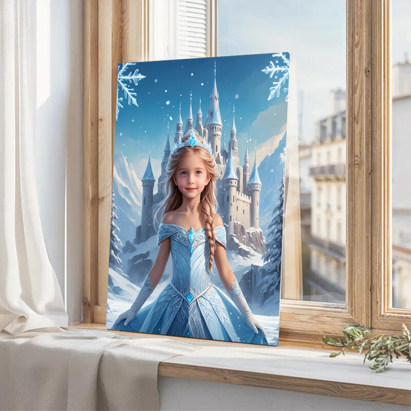 Personalized Princess Personalized Princess Portraits with Custom Face Swap Elegant Gift for ...