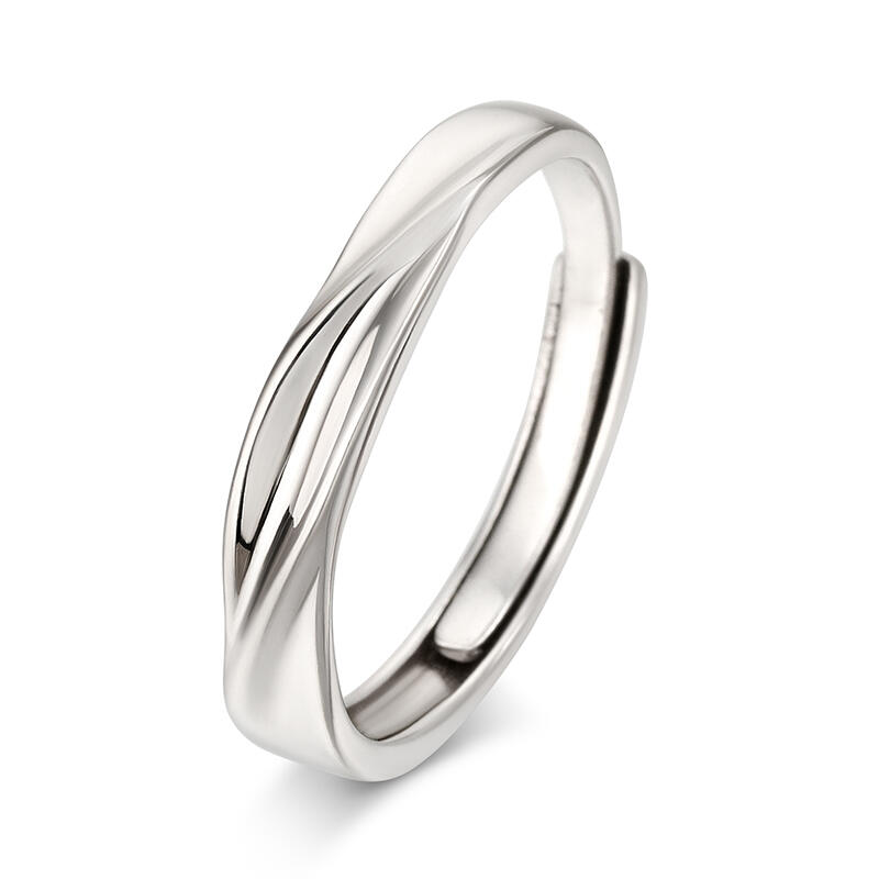 Jeulia Elegante Anillo De Plata Esterlina Para Hombre