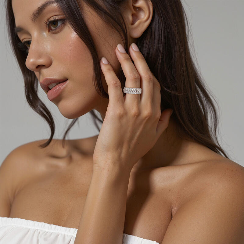 "Love Always" Eternity Wedding Ring