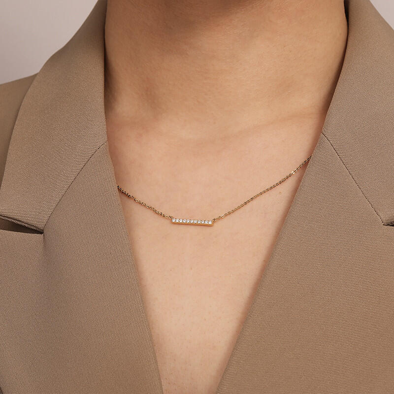 "Eternal Romance" Round Cut Necklace