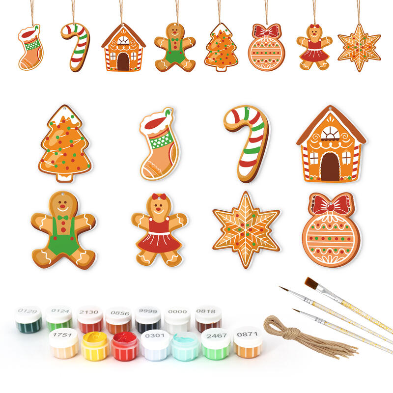 DIY Home Decoration Christmas Ornament Set Interesting Gift for Friends