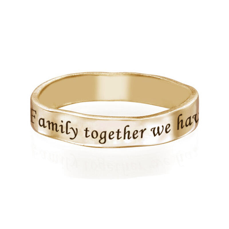 オリジナル刻印 リング シンプル カスタマイズ オーダーメイド