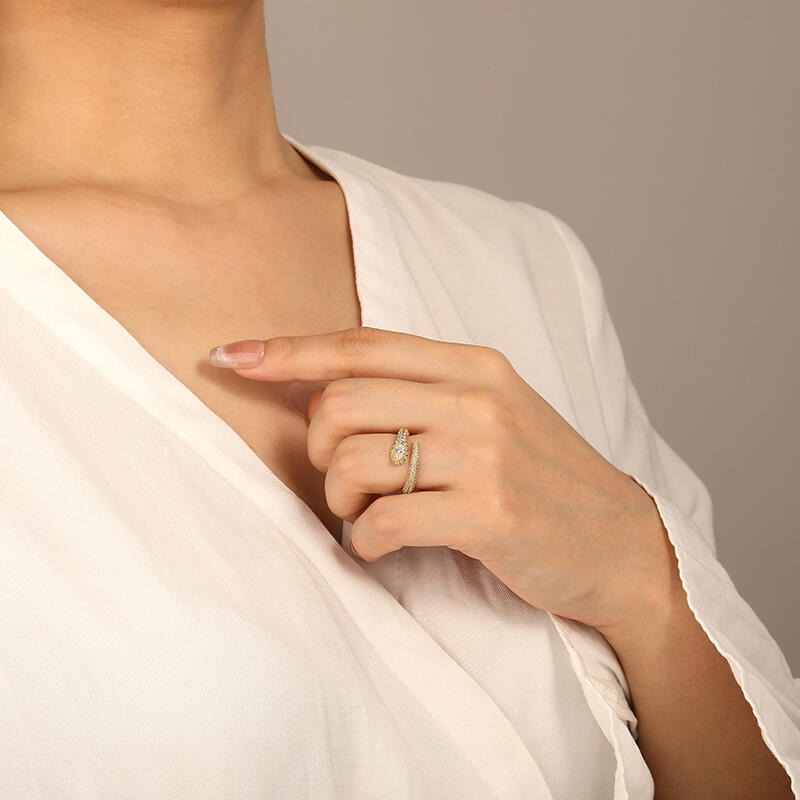 "Mein Rätsel" Stapelbarer Ring