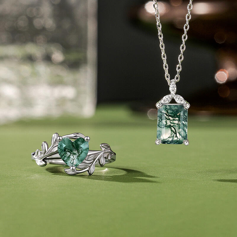 Moss Agate Jewelry