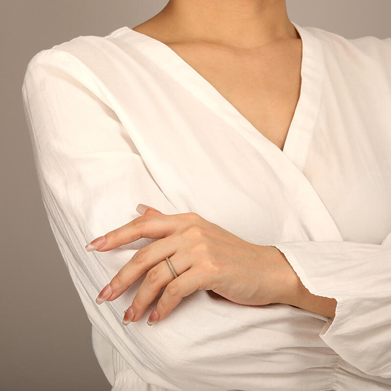 "Entrancing Secret" Eternity Wedding Ring