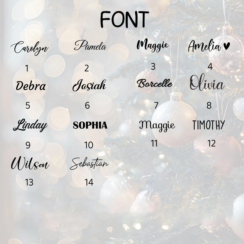 Personalisierte Weihnachtsgeschenktüte Interessantes Geschenk für die Familie