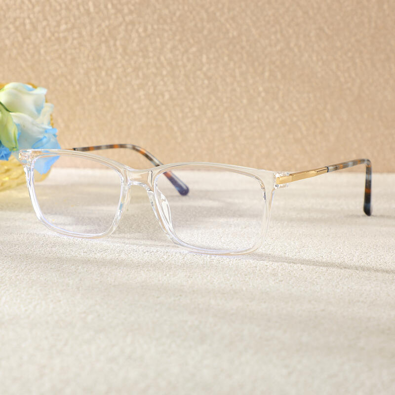 Lunettes de Vue Sapir Rectangle Transparent 