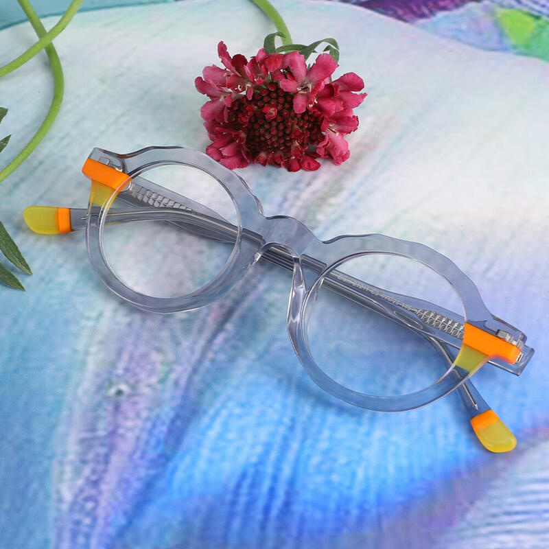 Occhiali da Vista Angie Rotondo Grigio 