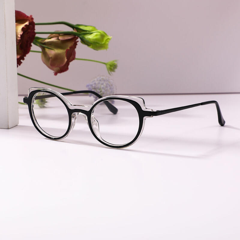 Occhiali da Vista Bertr Cat Eye Nero