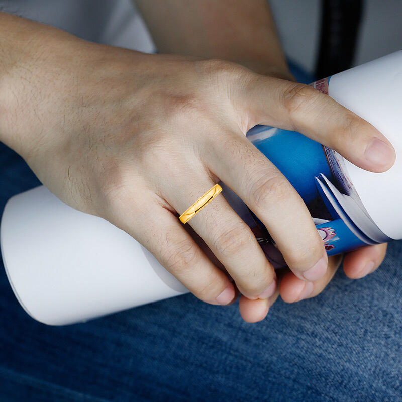 "All Our Yesterdays Forward" Men's Wedding Ring