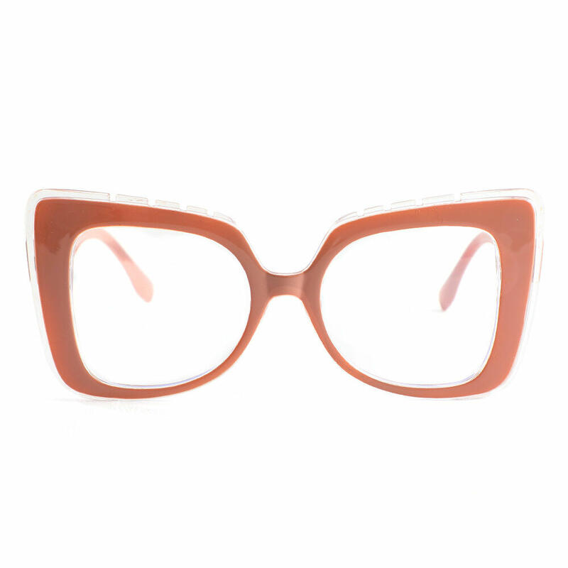 Lunettes de Vue Walpole Cat Eye Marron