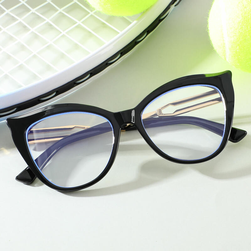 Lunettes de Vue Lydia Cat Eye Noir