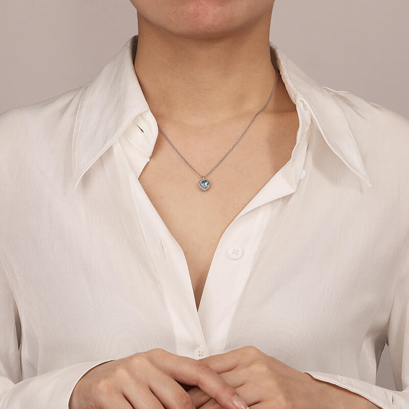 "The Secret Of My Heart" Halo Necklace