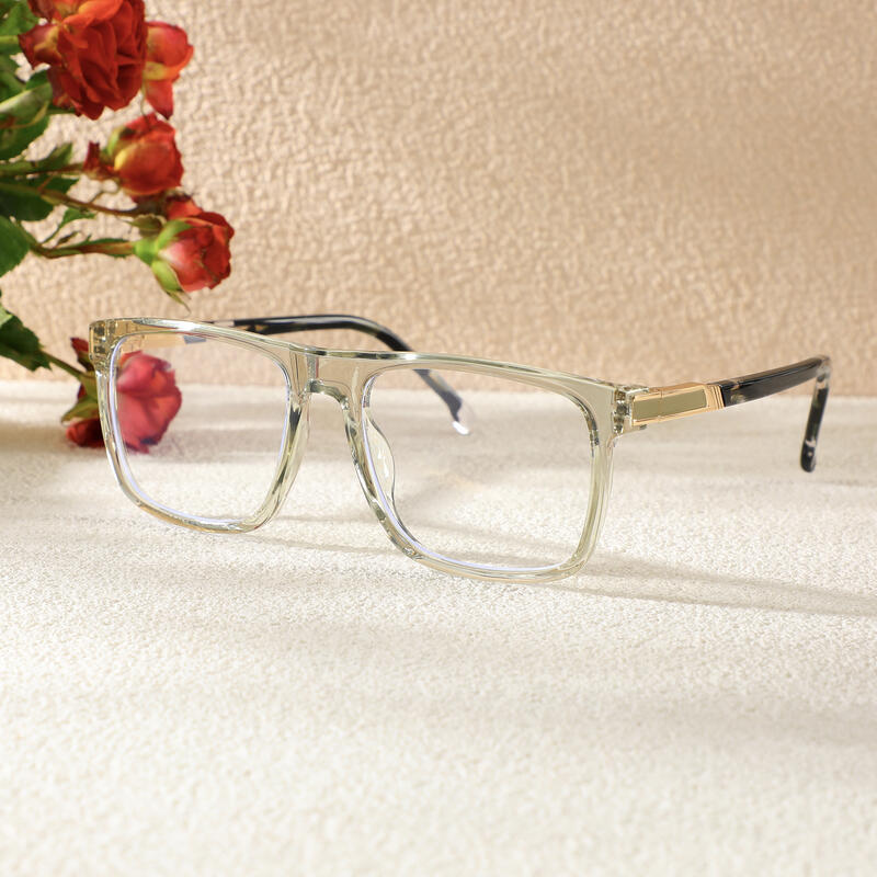 Davy Quadratische Champagne Brille