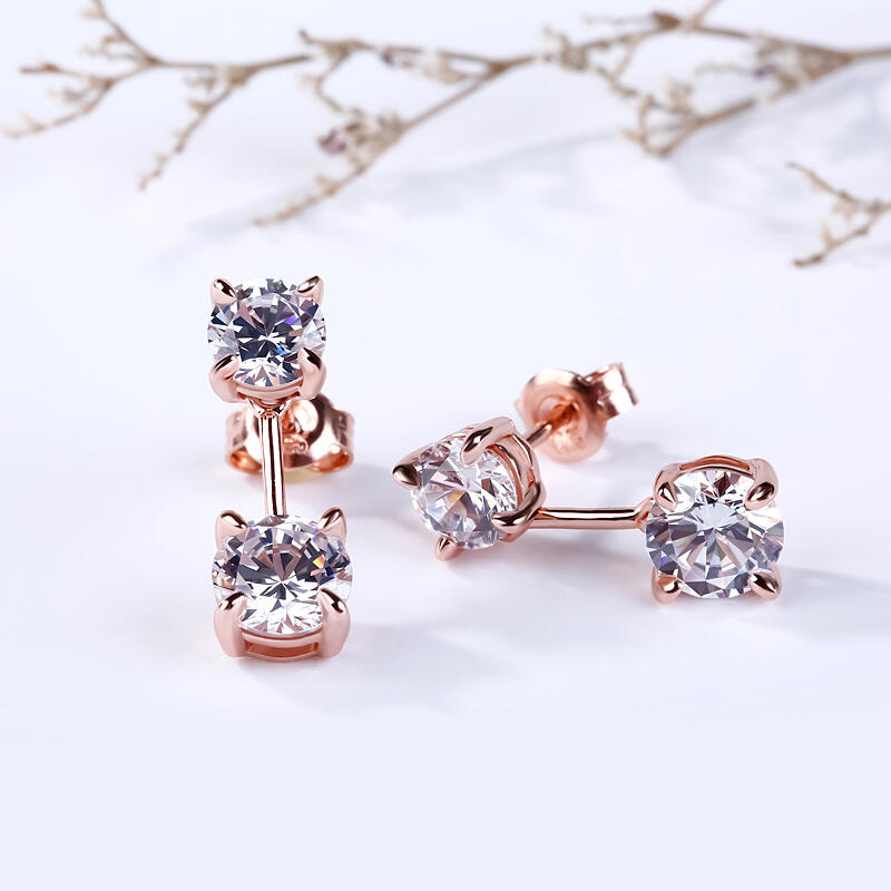Jeulia Humble Elegance Drop Earrings