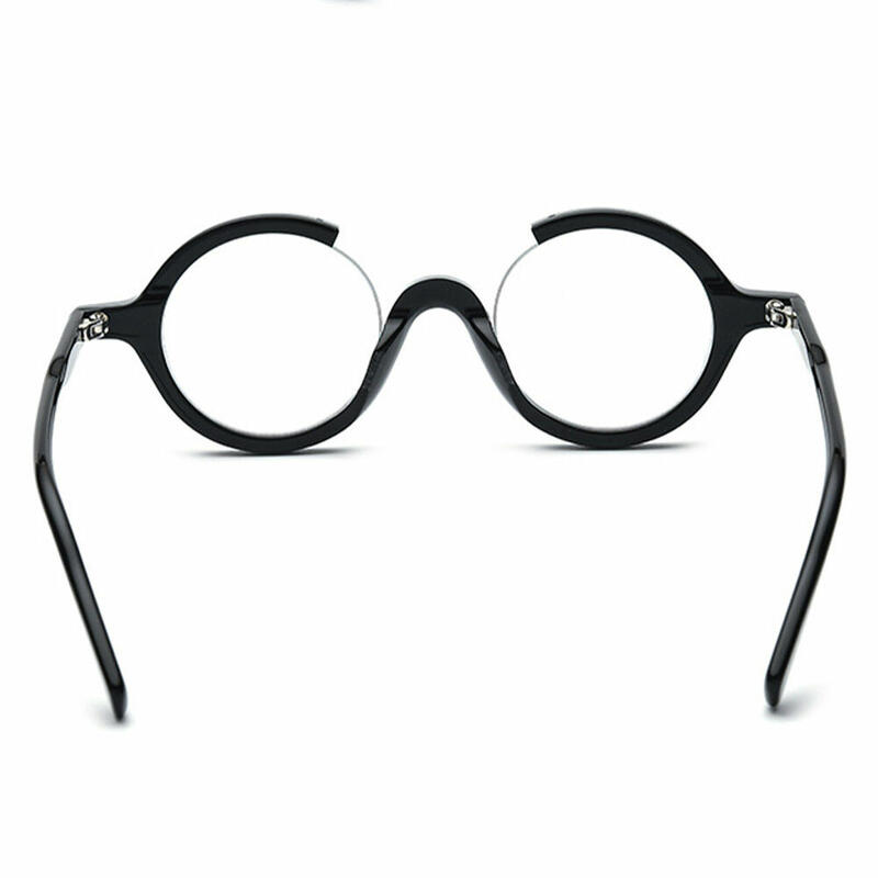 Amelia Runde Schwarze Brille