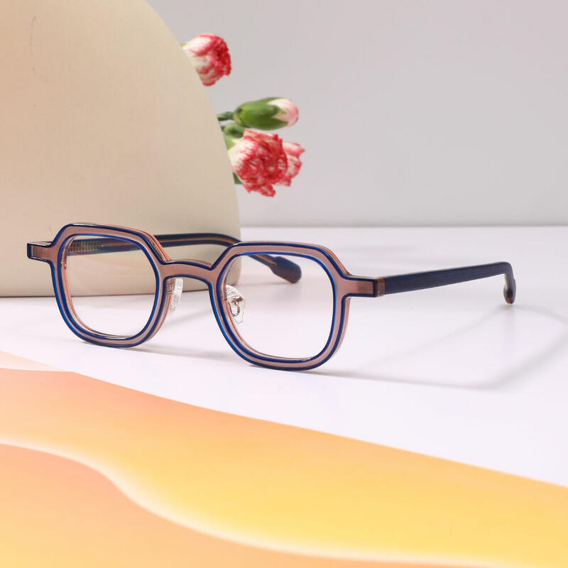 Lunettes de Vue Cheryoa Géométrique Marron