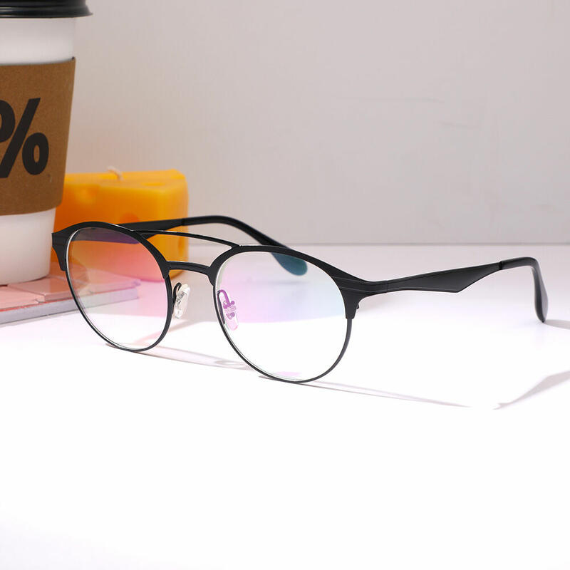 Addison Pilote Schwarze Brille