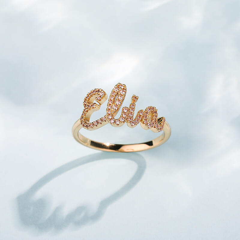 Bague Personnalisée Prénom  avec Pierre