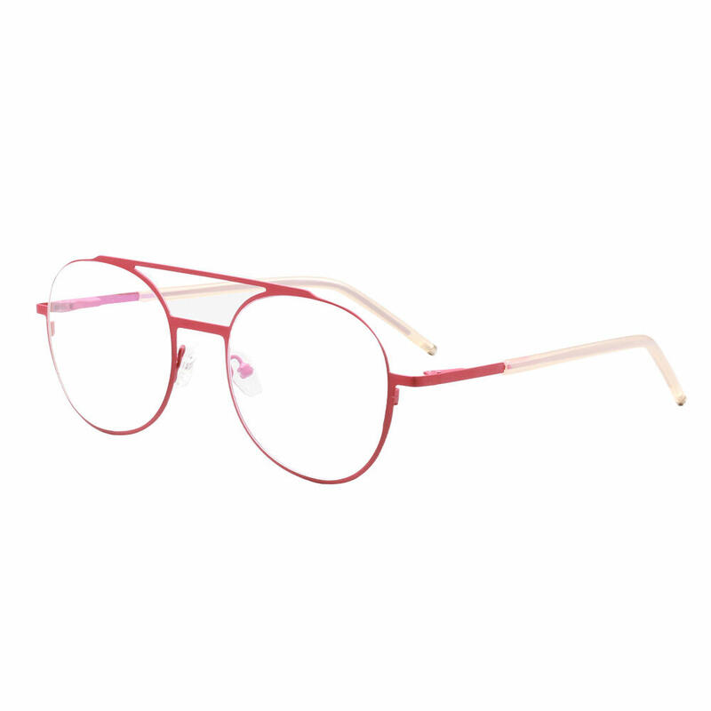 Lunettes de Vue Alicaa Aviateur Rose