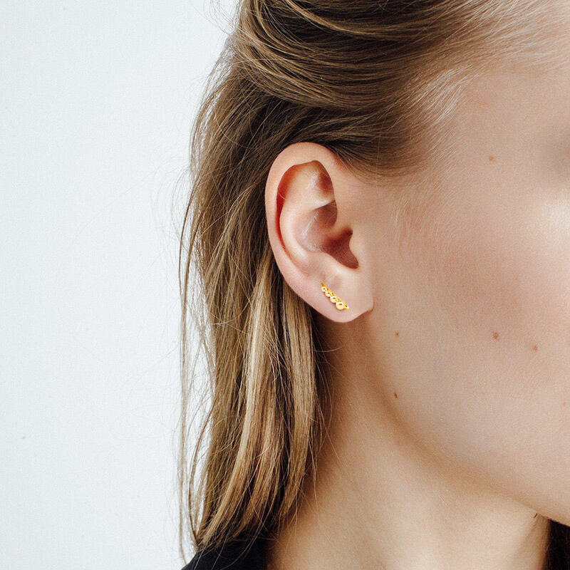 "Bright Sunshine" Climber Earrings