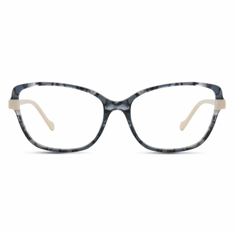 Hedy Cat Eye Grey Glasses
