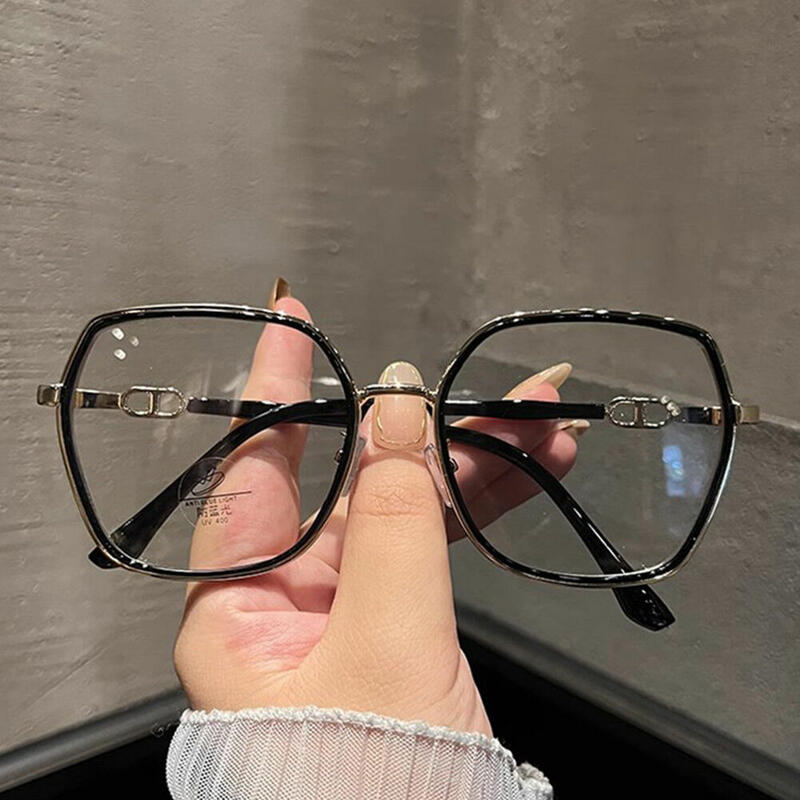 Oliver Geometric Black Glasses